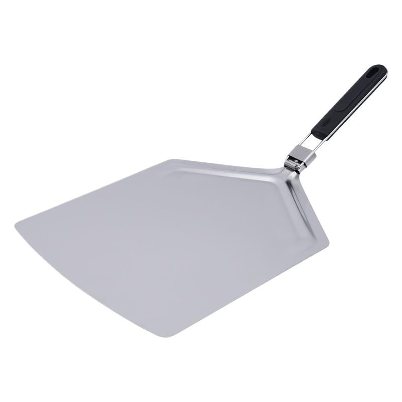 Pala Per Pizza Pala for pizza pieghevole quadrata con manico gommato, spatola for da cucina, strumento for il trasferimento della