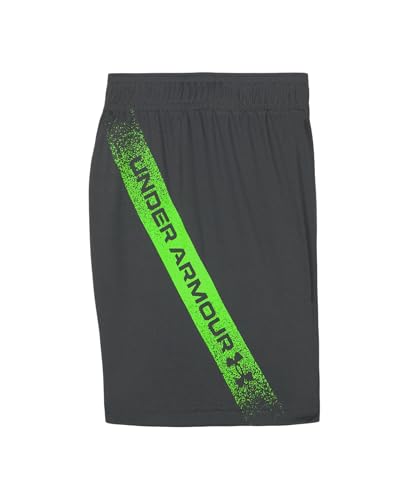 Image of Under Armour Boys 2-piece Short Sleeve Graphic T-Shirt and Shorts Set, Lightweight & Breathable