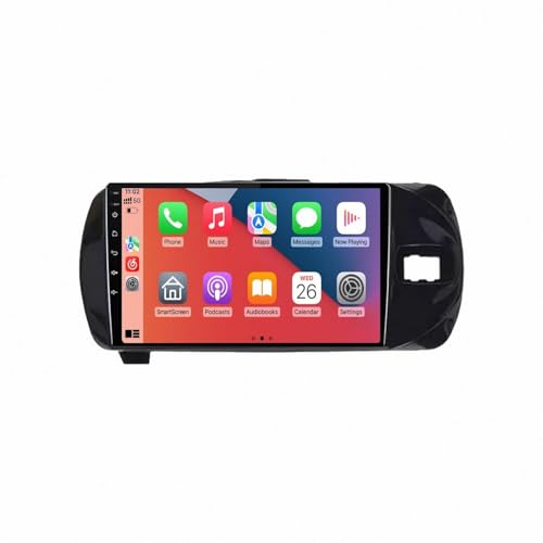 Pantalla Táctil GPS para Viajes en Familia con Toyota Innova Carplay 2 DIN