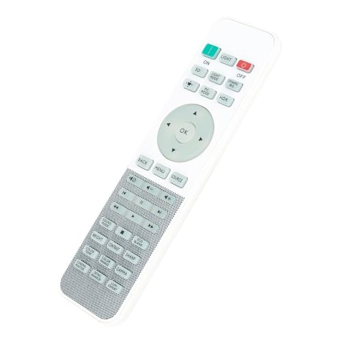 VINABTY Replacement Remote Control Compatible with BenQ Projector W1090 TH683 W1070+ W2000 W2000+ W1110 HT1075 HT1085ST HT2150ST HT2050 MH684 TH670 W1075 W1080ST+ W1120 W3000 HT2550 TK800M W1700 - Image 4