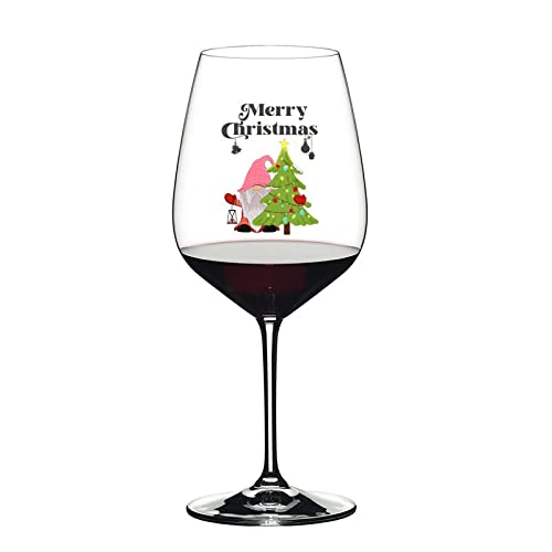 Verre à vin nains de Noël (Lot de 2) : Cadeau idéal pour amateurs de vin - 3