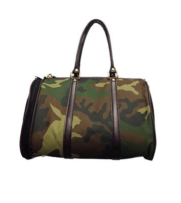 Petote JL Duffel Dog Carrier - Camouflage (Regular)