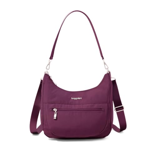 Image of Baggallini Modern Pocket Half Moon 11 inchx10.5 inch Shoulder Women W /Replaceable Straps Converts to Crossbody Bag