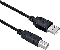 Compatible With MOOER GE150 GE200 GE300,HeadRush Gigboard,Line 6 HX Stomp,HX Stomp XL,HX Effects,FBV 3,POD HD PRO X,POD Go Multi-Effects Guitar Pedal usb 2.0 printer cable is ideal for connecting your keyboard, mouse, scanner, hard drive, printer, se...