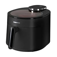 Daewoo Actuate Range, 5 Litre Cyclonic Air Fryer, 1500W, Bake, Roast, Grill, Air Flow Technology, 360° Bladeless Fan Air Circulation Cooking 10% Faster, Cooking Presets, Viewing Window