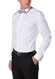 eterna Langarm Hemd Slim FIT Chambray unifarben