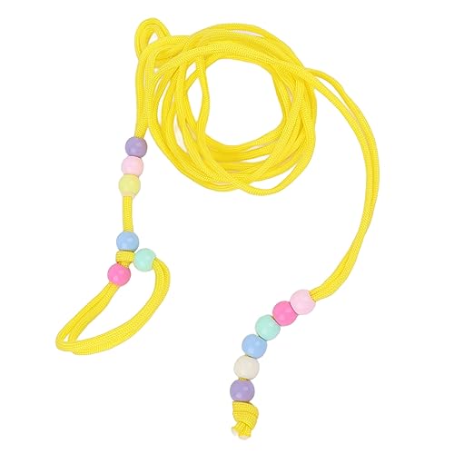 Image of Reptile Lizard Harness Leash, Bearded Dragon Rope Adjustable Small Animal Traction Rope for Lizard Reptiles Amphibians Small Animal (Yellow)