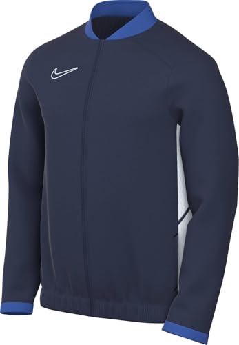 Nike Academy 25 Veste De Survêtement De Foot Tissée Dri-Fit Pour Homme, Midnight Navy/Royal Blue/White/White, FZ9837-410, M