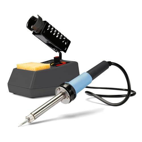 Velleman Station de soudage 50 W avec fer à souder precision, support et éponge, poste a souder...