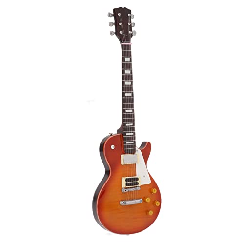 Folanda Modèle de Guitare Miniature, Ensemble Miniature D’instruments de Musique en Bois avec Support et étui Exquis… - Les Beatles, Paul McCartney, John Lennon, RIngo Starr, George Harrison Folanda Modèle de Guitare Miniature, Ensemble Miniature D'instruments de Musique en Bois avec Support et étui Exquis… – Image 6