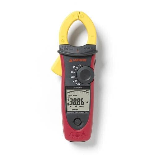 Amprobe Acdc-52Nav Ac/Dc Cat Iv 600 A Trms Navigator Clamp Meter #TOP24