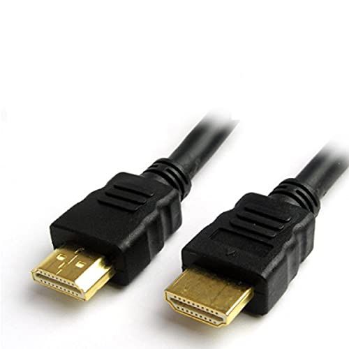 Image of LipiWorld HDMI Cable High Speed 3D Full HD 1080p Support,4K and Audio Return Male to Male Cable TV Lead 1.4V for LCD TV, PC and Laptop All Hdmi Devices- Black (1.5Meter)