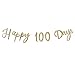 regalo 100日祝い レターバナー ガーランド 飾り HAPPY 100 DAYS 筆記体 バースデーフォト アルファベット