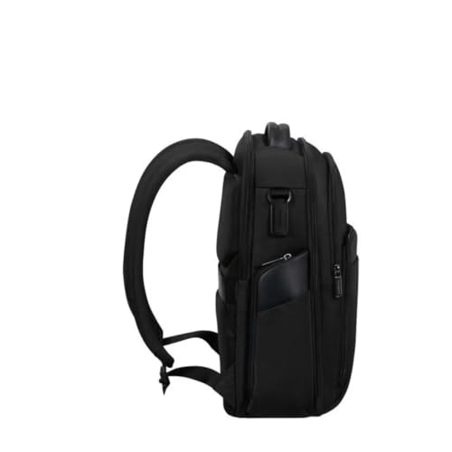 Image of Samsonite Evosight 14.1 inch Laptop Compatibility 95% RECYCLED PET 5% PU Backpack for Office in Black
