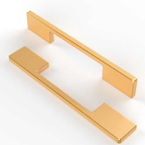 FURNIWARE Pack of 10 Cabinet Handles, Carving Process Furniture Handle, 192 mm Hole Spacing, Kitchen Handles