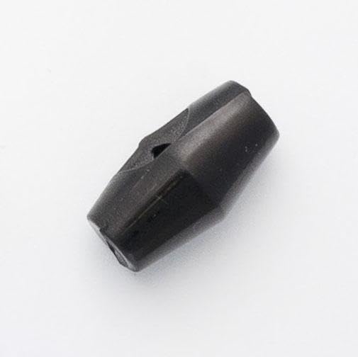 10 Pieces of Baby Duffle Buttons 20mm/25mm/32mm/38mm Wide Baby Toggles - Simply Sew CraftyTM (UK) (20mm - Black) — image 1