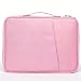 13 Inch Laptop Sleeve – Water-Resistant Oxford Fabric with Corner Protection & Shock Absorption for 13" Ultrabooks (Pink)