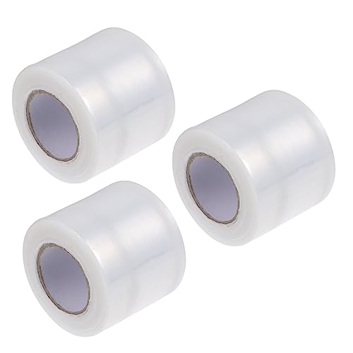 Beatifufu 3 Rolls Lip Mask Film Plastic Lip Preservation Film for Makeup Accessories