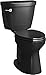 Kohler 31620-7 Cimarron Two-Piece Toilet, Black Black