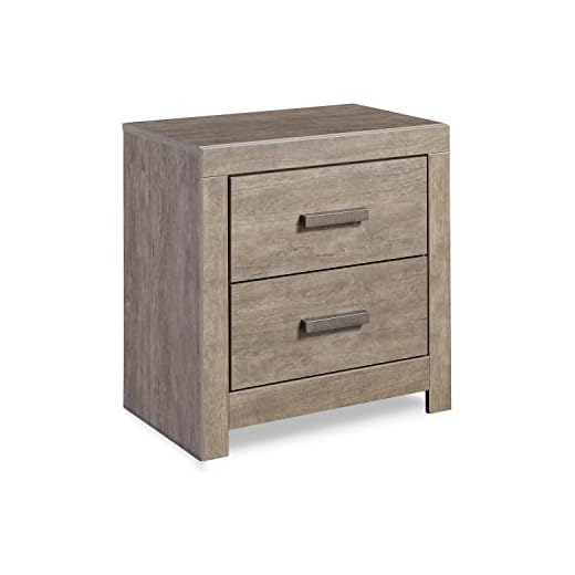 Signature Design by Ashley Culverbach Modern 2 Drawer Nightstand