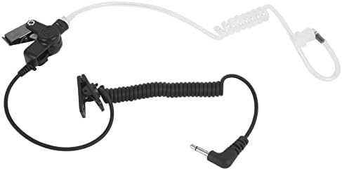 Auricolare Acustico Con Jack 3.5mm Per Walkie-talkie - Solo Ascolto - Nero