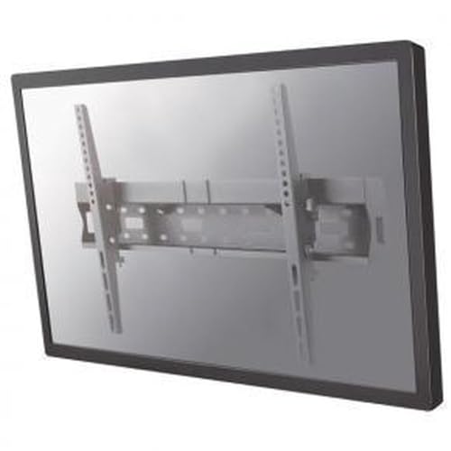 Support mural inclinable pour écran plat 37-75 pouces avec support mini PC intégré noir