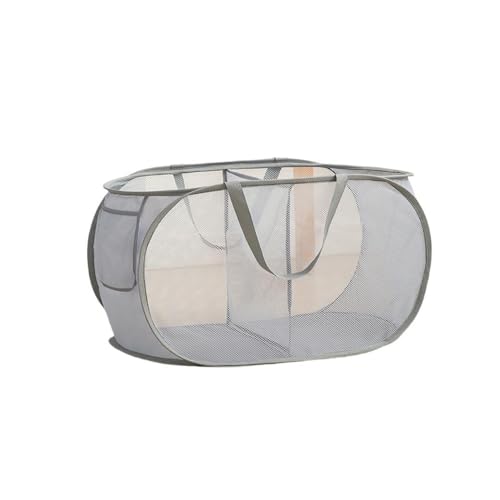 Vbntuacy 3474 Wäschekorb Faltbar Grau