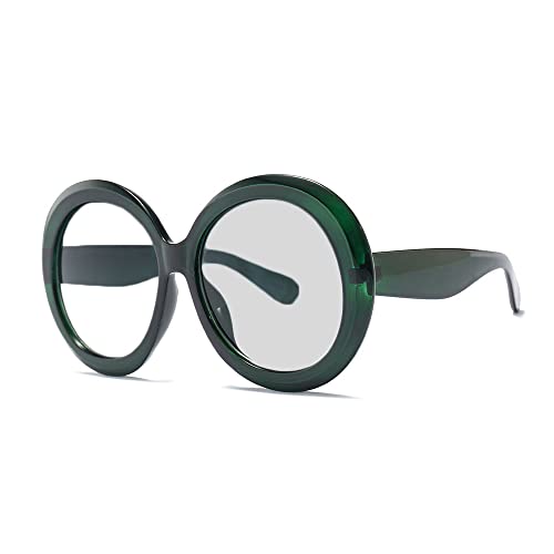 Melrose Round Oversized Fashion Unisex Photochromic Full Lens Presbyopic Sunglasses