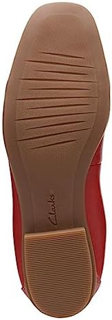 Clarks Women's Lyrical Rhyme Ballet Flat, Grenadine Leather, 8 | Image 7