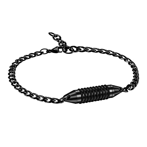 Cremation Bracelet for Ashes Stainless Steel Urn Bracelet Ashes Holder Memorial Urn Bangle for Ashes for Men Women