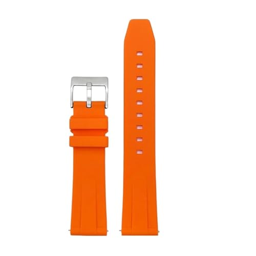 [-ł] MIDO SKX 5 IWC rbOpCbgEHb`Ή NCbN[X o[EHb`oh 19mm 20mm 21mm 22mm \tgX|[cVREHb`Xgbv(Orange,22mm)
