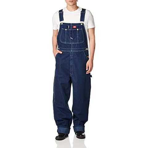 Dickies Men's Blue Straight Dungarees W36/L34 Cover