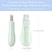 Skin Scrubber Face Spatula Skin Spatula Pore Cleaner Blackhead Remover Tools for Facial Deep Cleansing Skin Care Tool for Men and Women (Green)