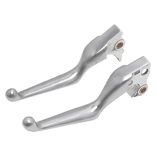 Levier de frein et embrayage moto finition argent pour Sportster XL 883 1200