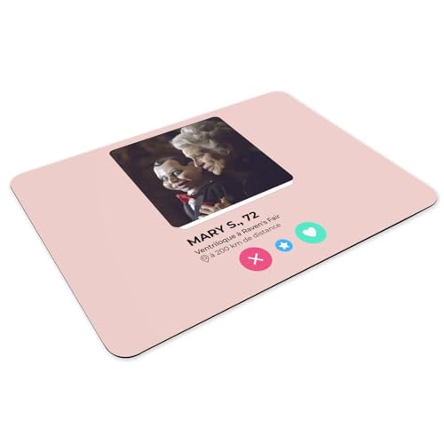 Sets de table Mary Shaw anti-glisse rose grand format pour protéger votre table - 3