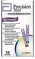 Precision Xtra Blood B-Ketone Test Strips