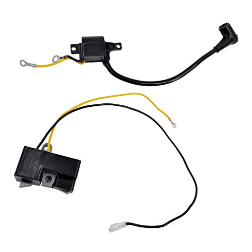 Kit de módulo de bobina de ignição compatível com serra Husqvarna 61 162 166 Jonsered 630 670, OEM 5