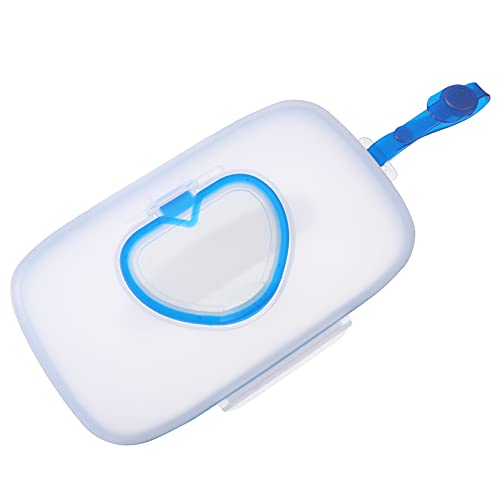 Healifty Contenitore per salviette umidificate portatili, per passeggini, con guarnizione in silicone, riutilizzabile per i viaggi e la casa