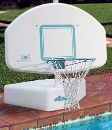 Dunn Rite B600 Splash and Shoot Portable Pool Basketball Set - Stainless