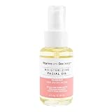 VITAMINS AND SEA BEAUTY Face Oil Facial Day Moisturizer Hydrating with Rosehip Oil and Sea Buckthorn