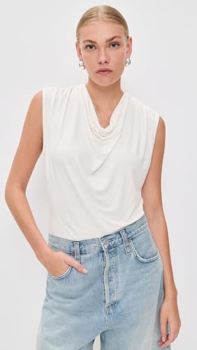 Vince Women's Sleeveless Draped Cowl Neck Top2