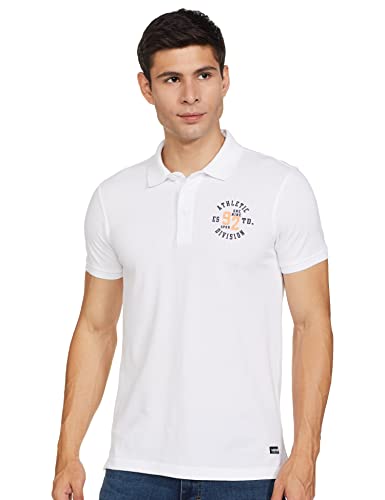 Image of Spykar Men's Cotton Solid Slim Fit T-Shirt