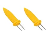 PAPSTAR 2 Pièce Pique àÉpis de Maïs pour Épi de Maïs Maisspieße Grillades Brochettes Pics BBQ Accessoires de Gril