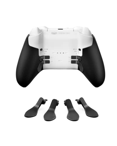 Image of OLCLSS 4 PCS Metal Paddles for Elite Controller, Magnetic Locks Replacement Parts Xbox Accessories Kits for Xbox One Elite, Elite Series 1, Elite Series 2, and Elite 2 Core Controller