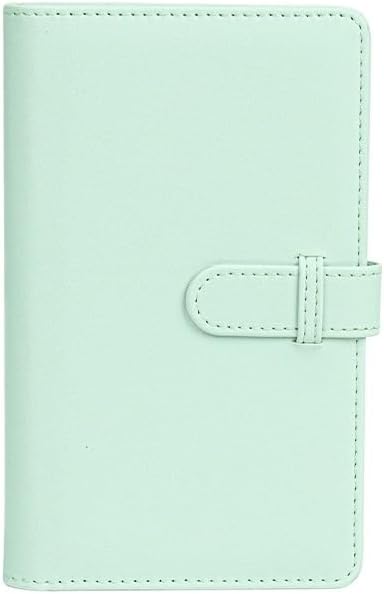 Travel Growth Commemorative Book ﻿ Cotton Linen Photo Album Business Card Album Stamp Ticket Storage Album Applicable to photos, receipts, star cards, etc(D)