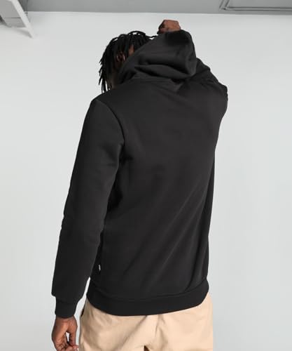 Image of PUMA Men Polycotton Regular Fit Hooded Sweatshirt