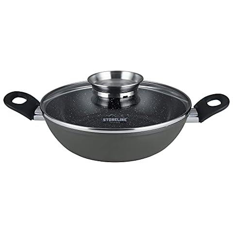 Stoneline Ceramic Servierpfanne 28 cm Cover