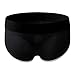 Men Sexy Underwear for Play Comfortable Briefs with Silicone Ring Open Front Elastic Waistband Naughty Mens Underwear Black
