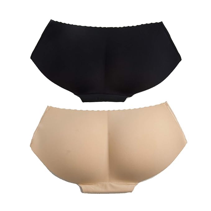 shophousses street Women’s Butt Lifter Low Waist Panties | Seamless Padded Hip Enhancer Shaper Panties Combo | Washable Body Shaper for Smooth Round Firm Shape | Multicolor-picture-50
