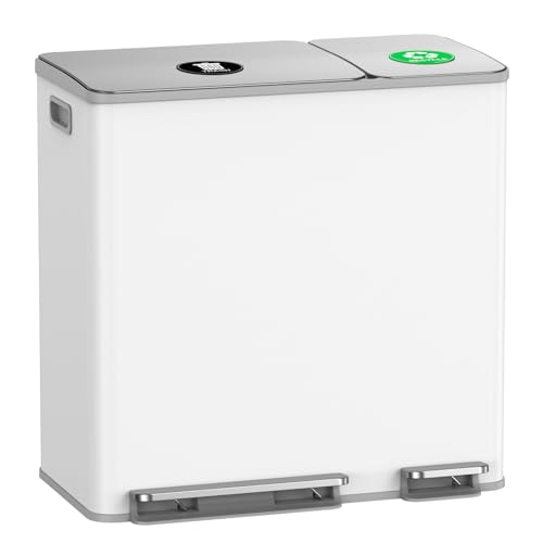 Lovewind Dual Trash and Recycling 13+6 Gallon